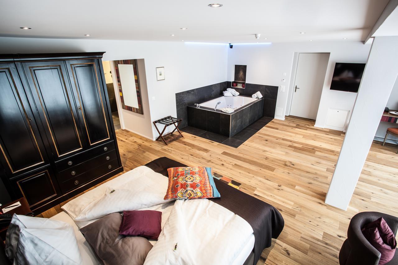 Hotel Riviera Loft Weggis Luaran gambar